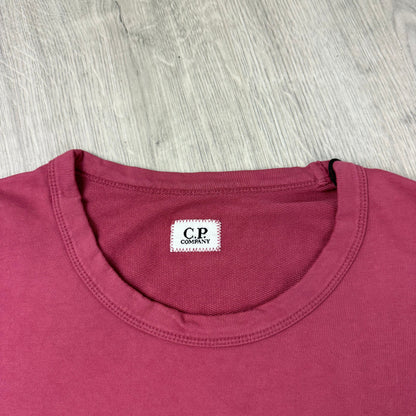 CP Company Light Fleece Sweatshirt - Red Bud