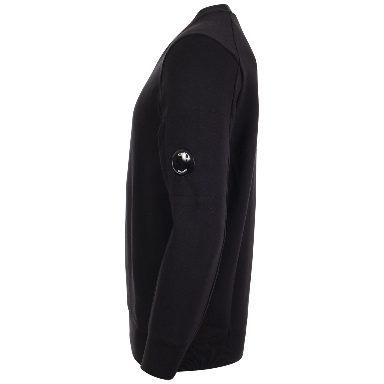 Cp Company 023A Diagonal Raised Lens Sweatshirt In Black
