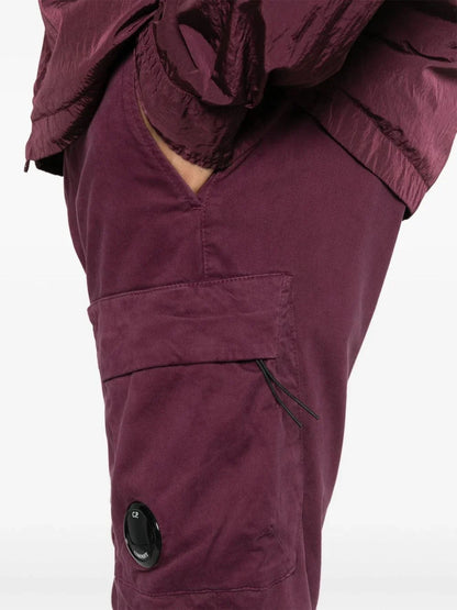 Cp Company 121A Ergonomic Fit Lens Cargo Pants In Potent Purple