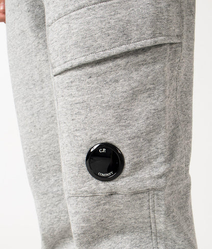 Cp Company 017A Diagonal Raised Lens Joggers In Grey M94