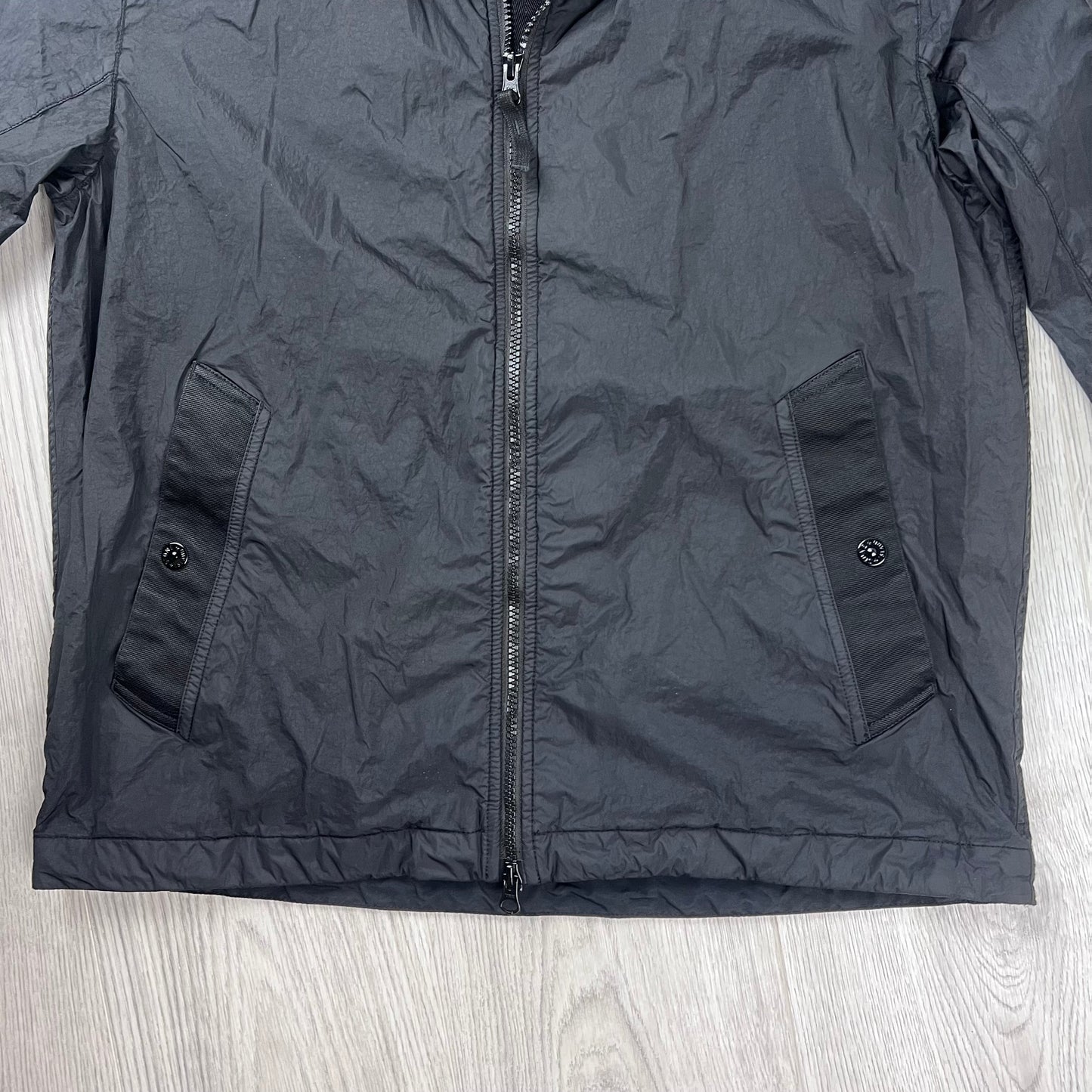 Stone Island Crinkle Reps NY Jacket - Black