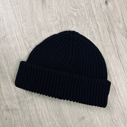 Stone Island Beanie - Navy