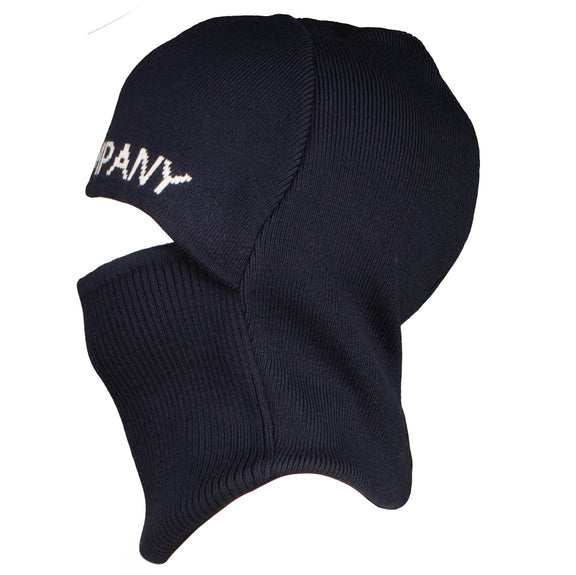 Cp Company Knitted Big Logo Balaclava Navy
