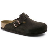Load image into Gallery viewer, Unisex Boston Soft Footbed Suede Leather Mocha Medium/Narrow