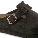 Load image into Gallery viewer, Unisex Boston Soft Footbed Suede Leather Mocha Medium/Narrow
