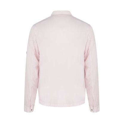 Cp Company Chrome-R Pocket Overshirt in Heavenly Pink