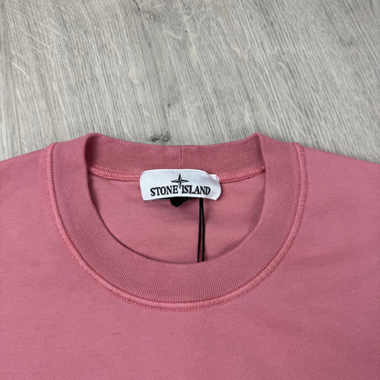 Stone Island Dyed Sweatshirt - Oleander