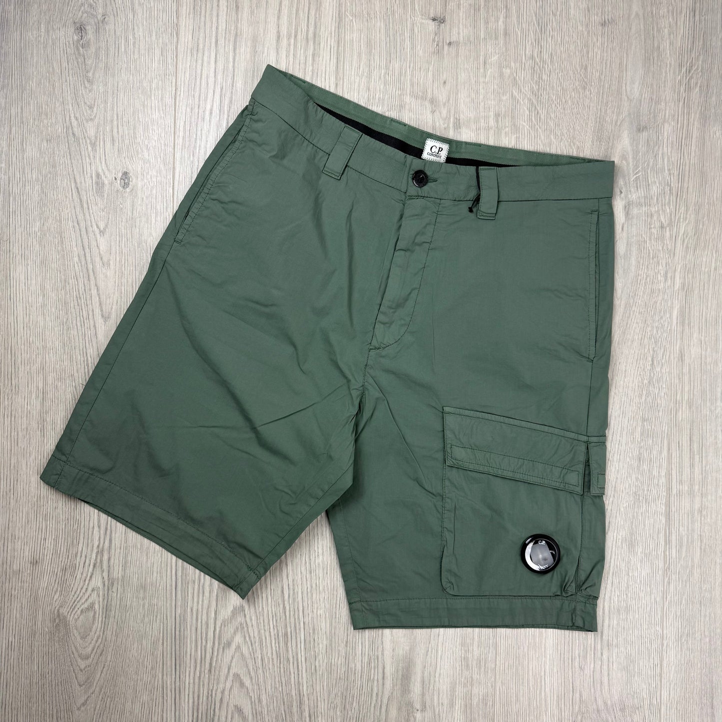 CP Company 50 Fili Cargo Shorts - Laurel Wreath