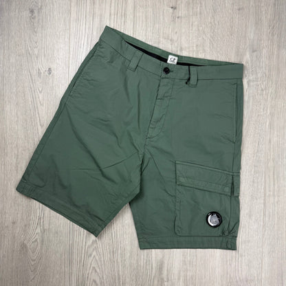 CP Company 50 Fili Cargo Shorts - Laurel Wreath