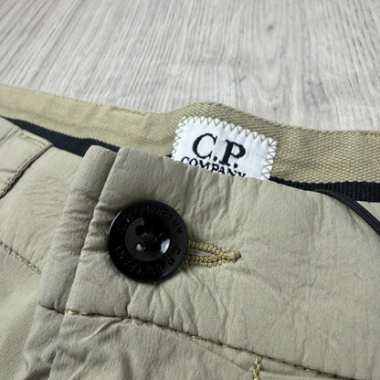 CP Company 50 Fili Cargo Shorts - Moss Gray