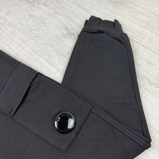 CP Company Raised Fleece Sweatpants - Black