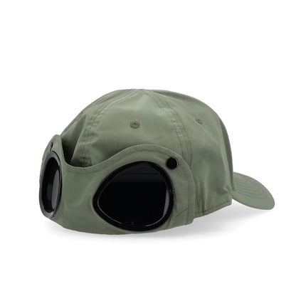 Cp Company Chrome-R Goggle Cap Agave Green
