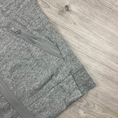 CP Company Raised Fleece Goggle Hoodie - Grey