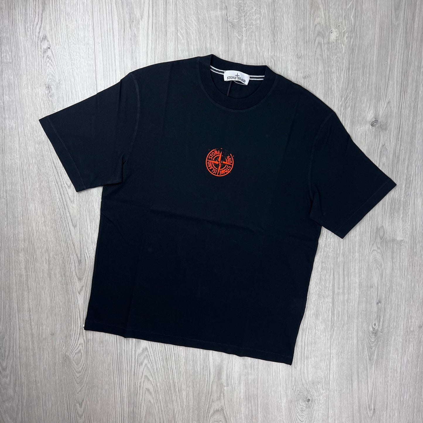 Stone Island 'Vertical' T-Shirt - Black