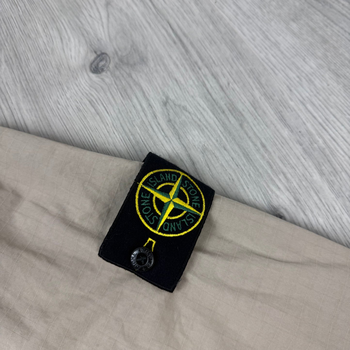 Stone Island Ripstop Zip Overshirt - Desert