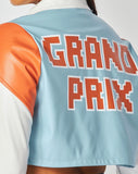 Load image into Gallery viewer, Grand prix sport jacket (Blue/orange)