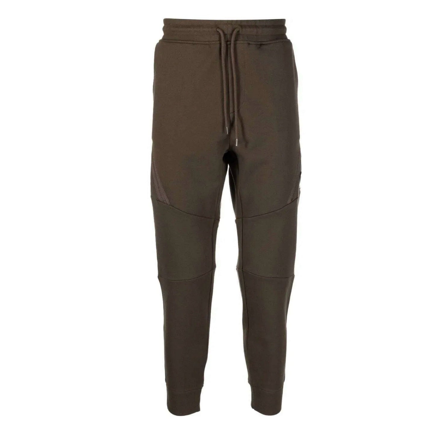 Cp Company 084A Diagonal Raised Joggers In Ivy Green