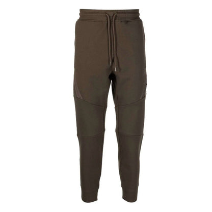 Cp Company 084A Diagonal Raised Joggers In Ivy Green