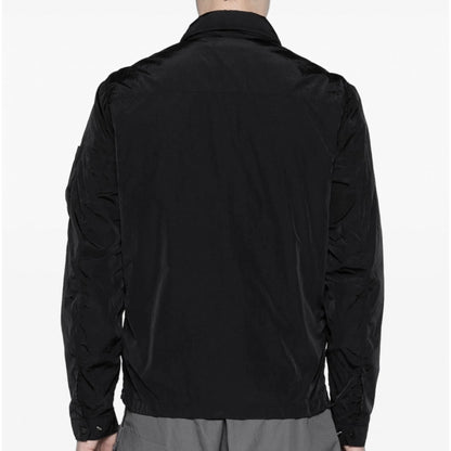 Cp Company 013A Chrome-R Lens Overshirt in Black