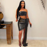 Load image into Gallery viewer, Suela glam dress (Silver)