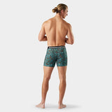 Load image into Gallery viewer, Smartwool - Merino Print Boxer Brief Boxed - Men's - Dusty Teal Geo Floral