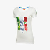 Load image into Gallery viewer, Women's FIGC Italia Graphic Tee 2014 - White