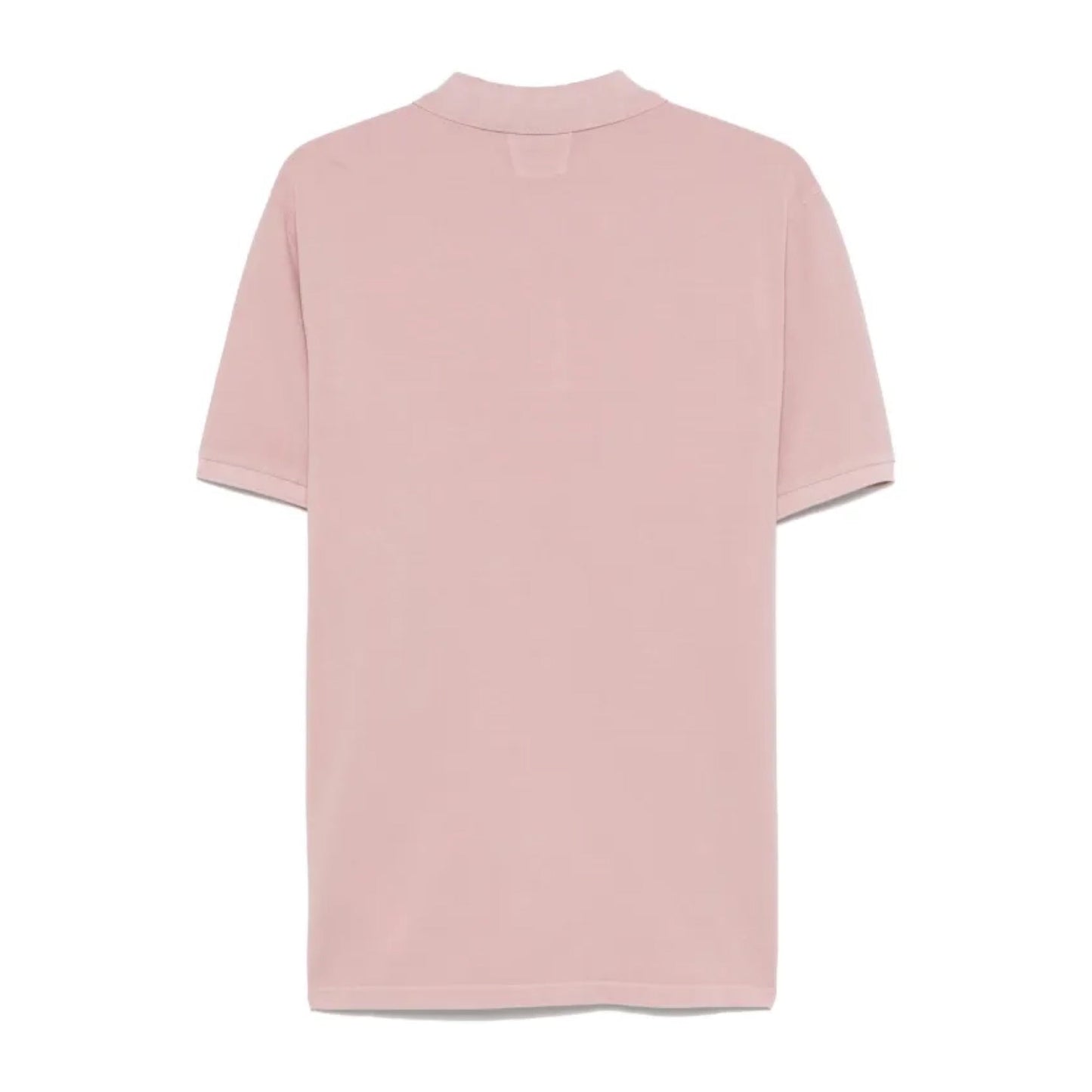 Cp Company 180A Resist Dyed Polo Shirt In Misty Rose