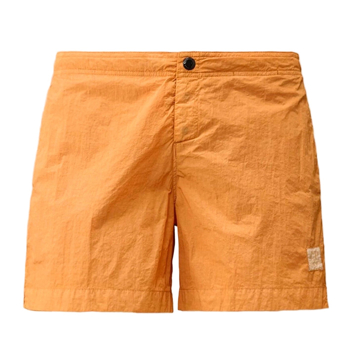 Cp Company 201A Eco Chrome-R Button Swimshorts In Pastry Shell