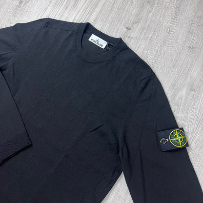 Stone Island Light Organic Sweatshirt - Black