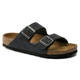 Load image into Gallery viewer, Unisex Arizona Soft Footbed Oiled Leather Black Medium/Narrow