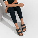 Load image into Gallery viewer, Unisex Arizona Soft Footbed Oiled Leather Black Regular/Wide