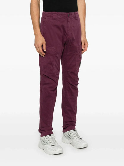 Cp Company 121A Ergonomic Fit Lens Cargo Pants In Potent Purple