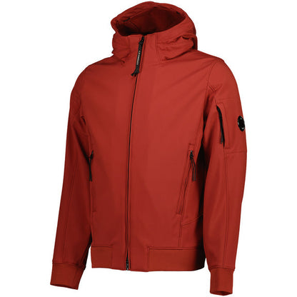 Cp Company Shell-R A/W Lens Jacket In Red