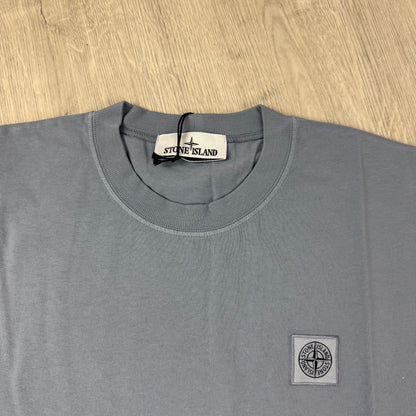 Stone Island Combed Organic Patch T-Shirt - Dark Blue