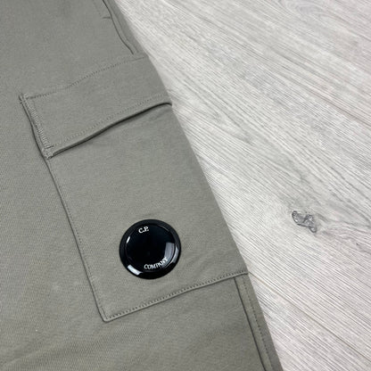 CP Company Raised Fleece Sweatpants - Fallen Rock