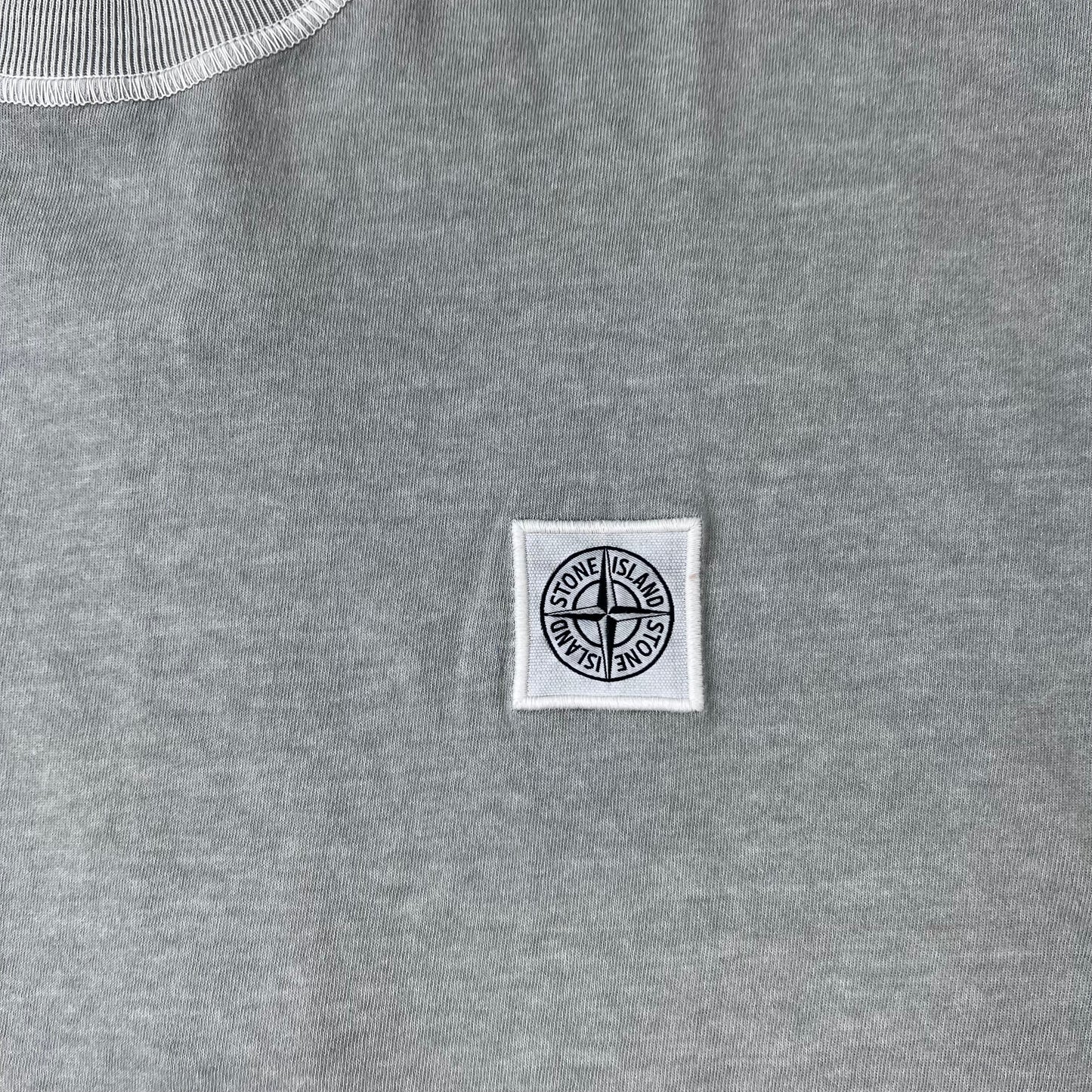 Stone Island 'Fissato' Patch T-Shirt - Sage