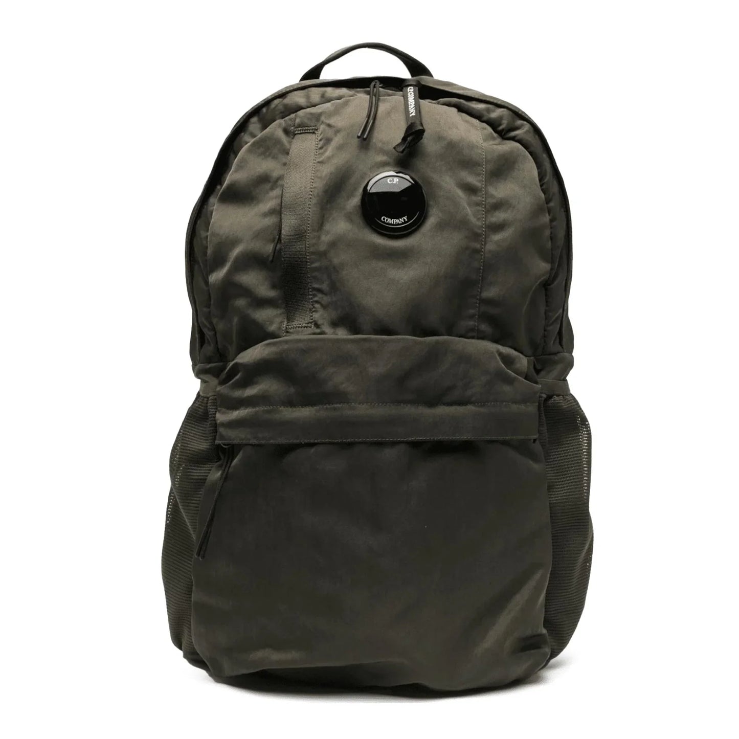 Cp Company Nylon B Lens Backpack In Ivy Green
