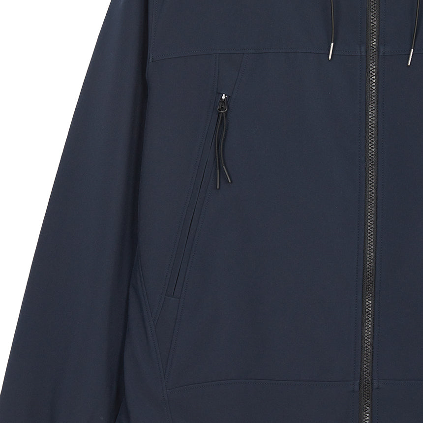 Cp Company 001A Shell-R Goggle Jacket In Navy