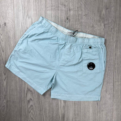 CP Company Lens Swim Shorts - Misty Blue