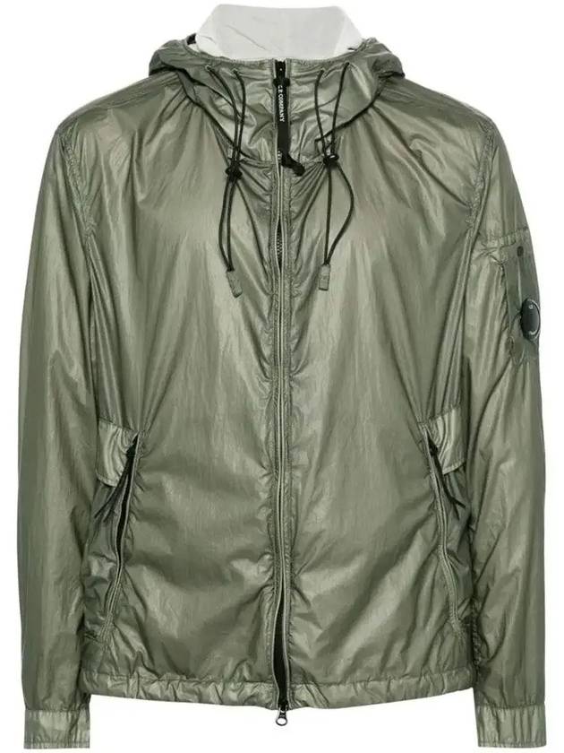 Cp Company Cs II Lens Hooded Jacket In Agave Green