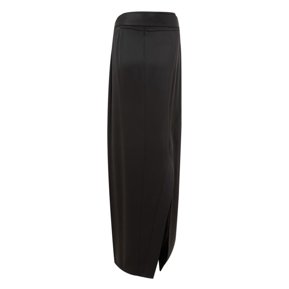 Tom Ford Black Acetate Long Skirt