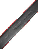 Load image into Gallery viewer, Dolce &amp; Gabbana Red Viscose Silver DG Logo Metal Buckle Belt