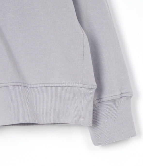 Cp Company 024A Hooded Sweatshirt In Drizzle Grey