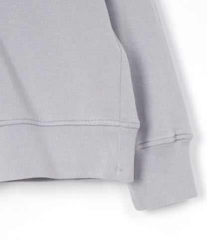 Cp Company 024A Hooded Sweatshirt In Drizzle Grey