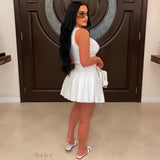 Load image into Gallery viewer, Koko skater skirt set (Pink)