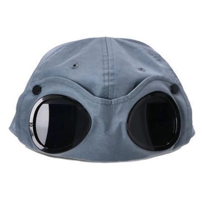 Cp Company Chrome-R Goggle Cap in Stormy Weather