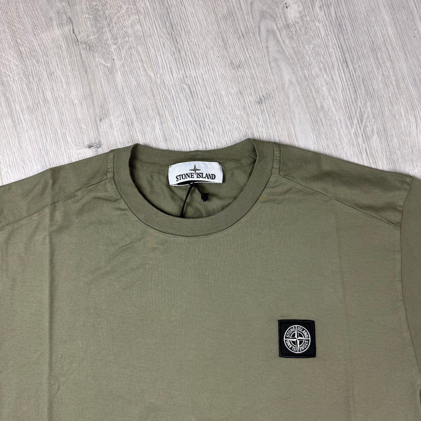 Stone Island Patch T-Shirt - Military