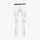 Load image into Gallery viewer, Nike Pro Youth Warm Tights - White