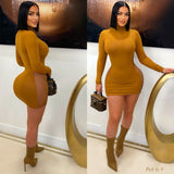 Load image into Gallery viewer, Tavia mini dress (Amber)