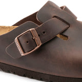 Load image into Gallery viewer, Unisex Boston Oiled Leather Habana Regular/Wide
